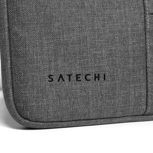 Satechi Water-Resistant Laptop Carrying Case + Pockets für 15" Grau