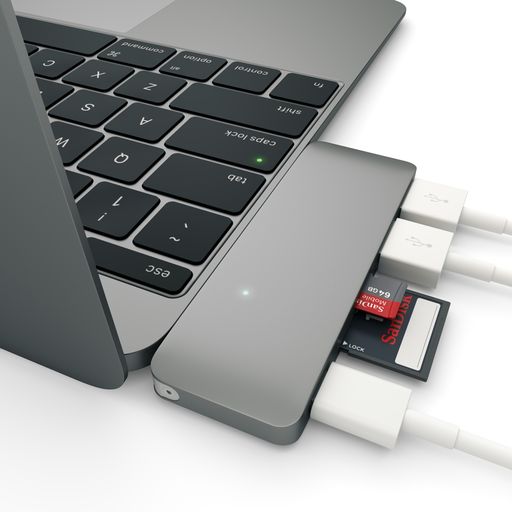 Satechi Type-C USB Passthrough Hub