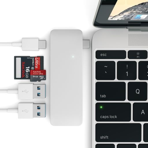 Satechi Type-C USB Passthrough Hub