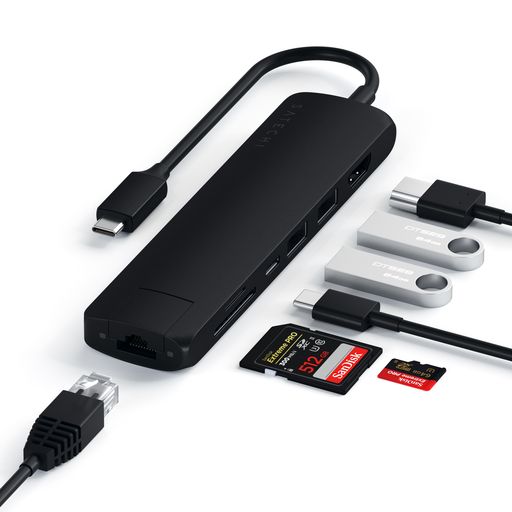 Satechi Type-C Multi-Port Hub 4K Ethernet Slim