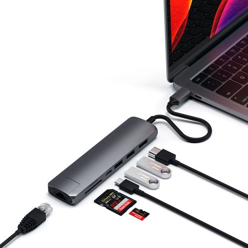 Satechi Type-C Multi-Port Hub 4K Ethernet Slim