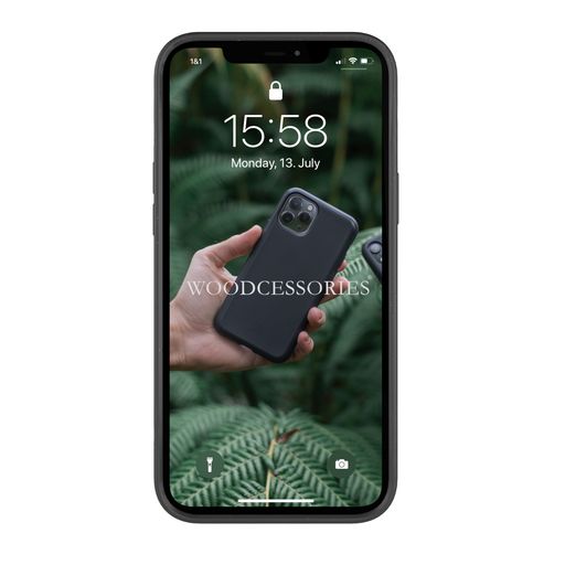 Woodcessories Bio Case Classic für iPhone 12 Pro Max Schwarz