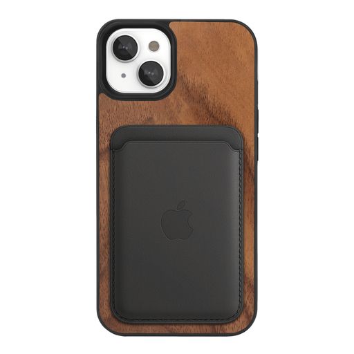 Woodcessories Bumper Wood Case walnut MagSafe für iPhone 13 / 14