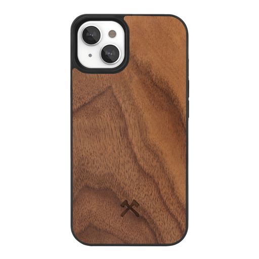 Woodcessories Bumper Wood Case walnut MagSafe für iPhone 14 Plus